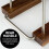Retro Vinyl Record Holder Adjustable Portable Record Stand Space Saving Album Display Holder 4