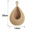 Handwoven Hanging Wall Fruit Vegetable Basket Organizer Container Decor for Kitchen Garden Mount Wall Flower Storage 8