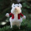Halloween Christmas Mouse Decorations Red Clothes Mouse Decorations 3