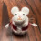 Halloween Christmas Mouse Decorations Red Clothes Mouse Decorations 6