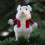 Halloween Christmas Mouse Decorations Red Clothes Mouse Decorations 7