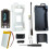 Heltec V4 Meshtastic WiFi LoRa 32 Dev-Board Case Set with 3000mAh Battery Soft Antenna ESP32 SX1262 Solar Powered BLE A 2