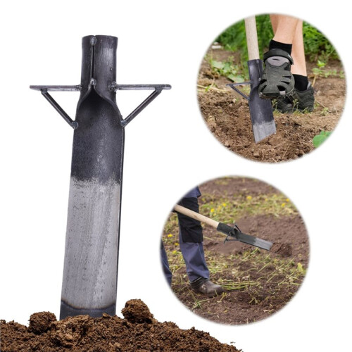 Trädgårdsspade i Manganstål för Effektiv Grävning och Plantering 2