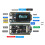 Heltec V4 Meshtastic WiFi LoRa 32 Dev-Board Case Set with 3000mAh Battery Soft Antenna ESP32 SX1262 Solar Powered BLE A 4