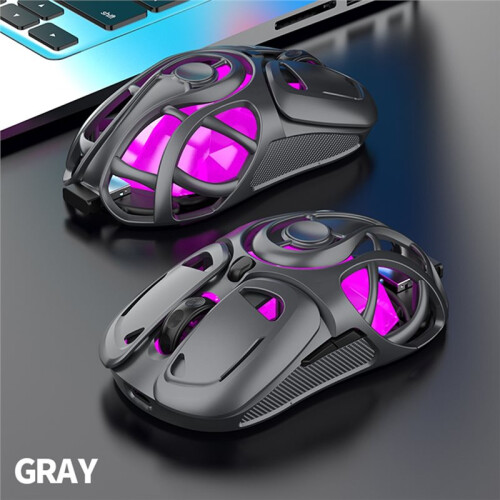 Wireless Mouse Tri-Mode BT/2.4G/Wired 10000 DPI 1000Hz Universal Gaming Mouse for Android IOS PC Laptop B 2