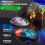 Wireless Mouse Tri-Mode BT/2.4G/Wired 10000 DPI 1000Hz Universal Gaming Mouse for Android IOS PC Laptop B 4