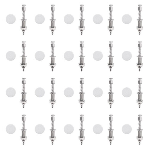20pcs 86mm Suction Cup Bracket Hexagonal Bushing Thread Vacuum Cup Liquid Level Compensator Injection Molding