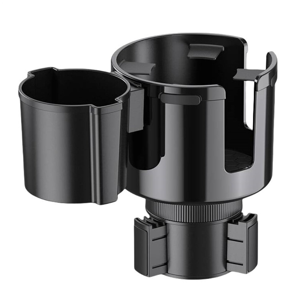 Car Cup Holder Expander With Dual Slot Organizer, 360 Rotatable Adjustable Fit For Travel 9169991293226