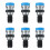 6X BT40-NT40 Pull Stud,BT40-NT40 Converter,BT40 Holder is Converted Into NT40 Holder,Drawbar Thread 1