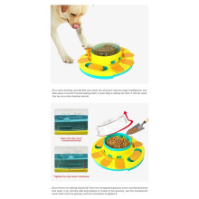 New Interactive Puzzle Toy for Dogs Enrichment Pet Slow Feeder Dispenser for Dry Food and Treat Dispenser A