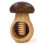 2pcs "Mushroom & Toadstool" Wooden Nutcracker Set Nut Shelling Tool, Multi-Functional Walnut Cracker 6