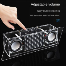 Assemblage Audio Multifonction Double Canal Kit éLectronique Bricolage Haut-Parleur MP3 PièCes de Soudage