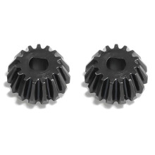 2X XV02 TT02 TT02B 45-Gauge-Stahl, Kompletter Satz Differentialgetriebe + Hauptzahnradsatz Stahlzahnrad (E)