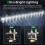 LED Light Bar Upgrade for  A1  SERIES High Brightness Lighting Magnetic Install 3D Printer Parts 4