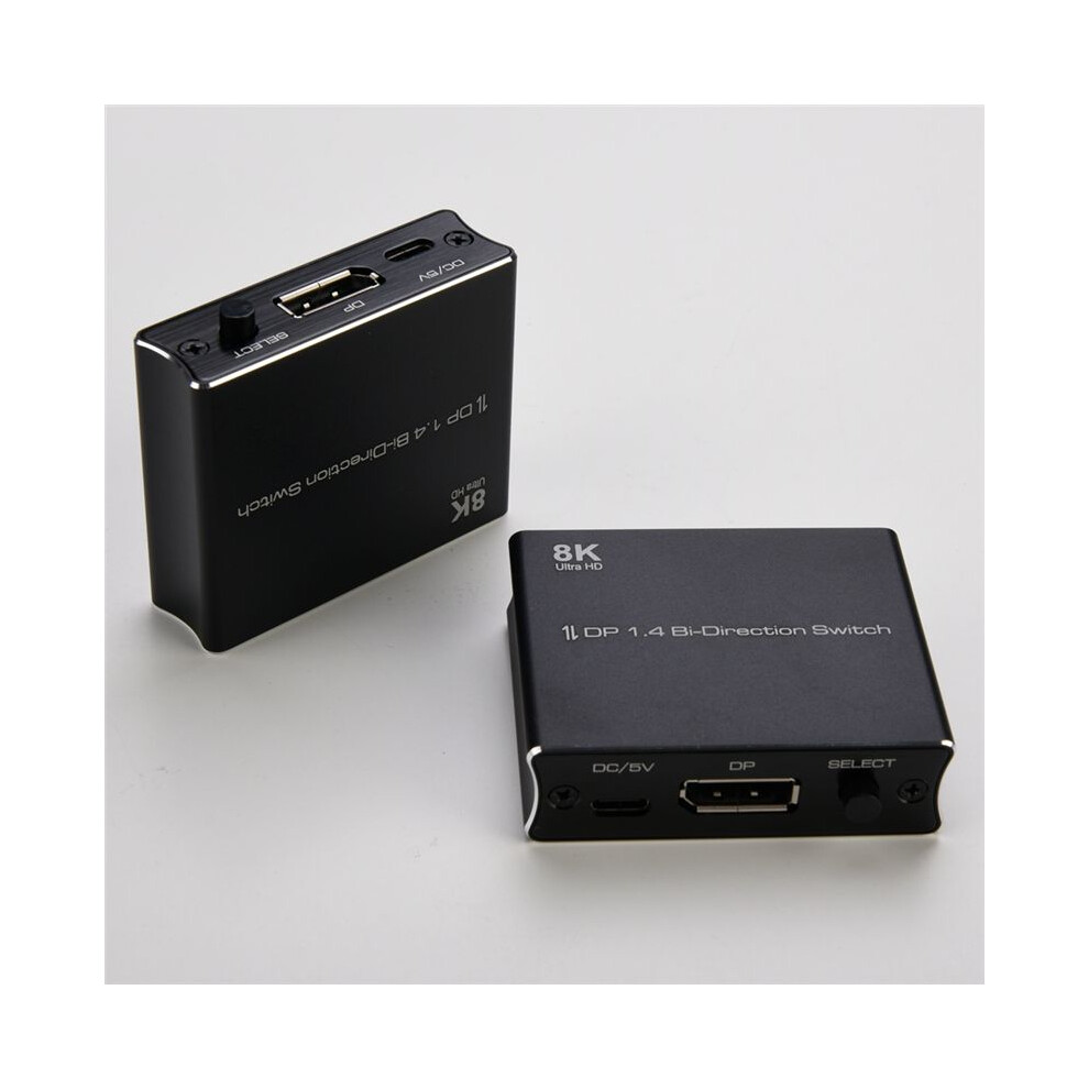 8K Dp 1.4 Bi-Direction Converter 2X1/1X2 Support 4K@120Hz 8K@30Hz For Multiple Display 6031363969196