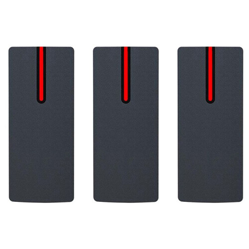 3X IP68 Waterproof IC Card Reader 13.56Khz Proximity Card Access Control Slave Reader Support Wiegand 26/34 Output 1