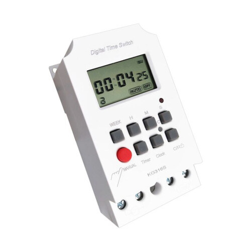220VAC 25A KG316S Digital 1 Second Timer  Automatic Electronic Programmable Power Timer 2