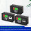 Battery Charge Level Indicator Lithium Battery Capacity Meter Test Display LED Tester Voltmeter, Dual USB  8-30V 3