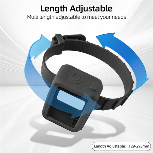 Étui de Protection en Silicone  pour  Osmo  Vision Dock - Support de Poignet Extensible pour Caméra D'Action 2