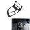 2 Pcs Car Accessories: 1 Pcs Front Reading Light Panel Cover & 1 Set Car Chrome Center Console Gear Shift Frame Cover 9
