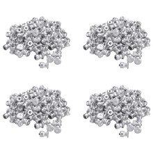 400 Pièces Hiver Cosses de Roue Pneus de Voiture Goujons Vis Neige Pointes Roue Pneu Neige ChaîNes Goujons pour Chaussures VTT Pneu 8X10mm
