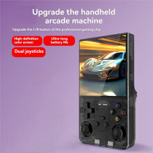 R39MAX Handheld Game Console 64G+18000+ Games 4-Inch IPS Color Screen 20+ Emulators Portable Retro Game Player A