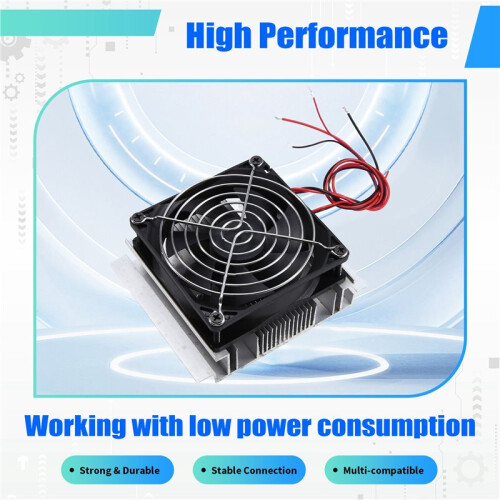 Thermoelectric Peltier Plate Module Cooling System Radiator for Small Space Cooling 2