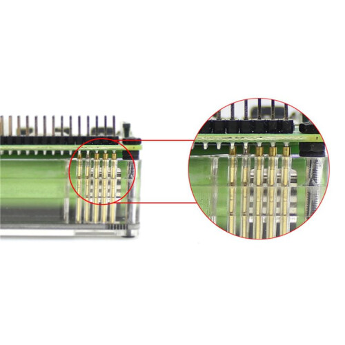 Nova UPS 18650 Lite UPS Power HAT Board com DetecçãO de Eletricidade da Bateria para Raspberry Pi 4B 3B+ 3B 1