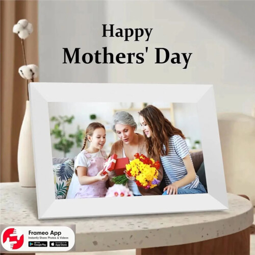 Wifi Digital Photo Frame 10.1 Inch 32GB  Digital Snap Frame 1280x800 IPS HD Touch Screen Wall Mountable EU Plug 2