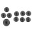 13PCS Replacement Arcade Hitbox Controller Button Caps Mechanical Push Button for Kailh/TTC/ Switches Keycap,A 2