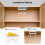 Door Sensor Control  DC12V-24V Double Side Induction for LED Strip /Bar Light Cabinet Wardrobe Closet Cupboard B 6