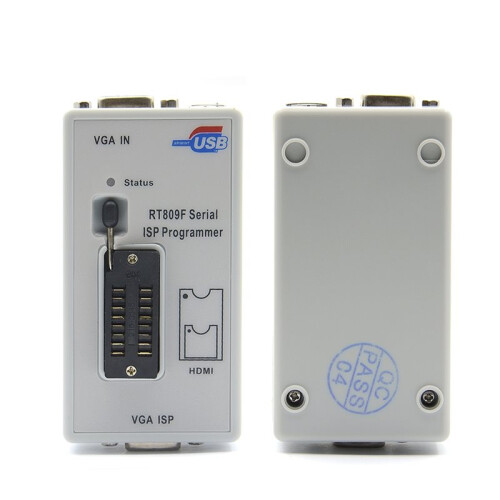 RT809F Serieller ISP-Programmierer Standard 16 Adapter Set +1,8V SOP8 Testclip+EDID-Kabel  Chips Hohe Programmiergeschwindigkeit 1