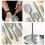 Silikonspatel-Set, Lebensmittelechter Gummispatel mit Ergonomischem Griff, Hitzebeständiges Silikonspatel-Set 9