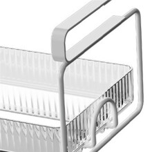 1 Boîte à Mouchoirs Suspendue, pour la Cuisine, la Salle de Bain, Rangement Suspendu, Boîte en Papier, Sans Perçage, Suspension Inversée
