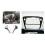 Car Steering Wheel Panel Button Cover Trim with Car Front Reading  Light Lamp Frame Cover Trim Sticker 2