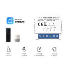 Tuya  WiFi Light  4 Way Control  Breaker Controlled By Yandex Alexa  Home