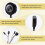 Computer Desktop  Button with Dual USB Audio Desktop Host External Boot Button Adhesive 6