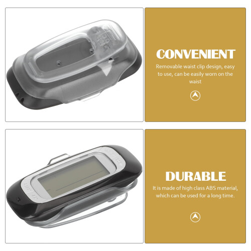 OUNONA Professional Passometer Creative Calorie Step Counter Multifunctional Walking Counter 1