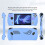 For  Ally Handheld Game Console All-Inclusive Silicone Protective Case Handheld Anti-Drop Case,Luminous 6