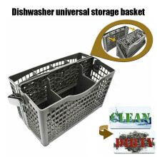 Large Dishwasher Basket - 7 Compartments, Universal Fit