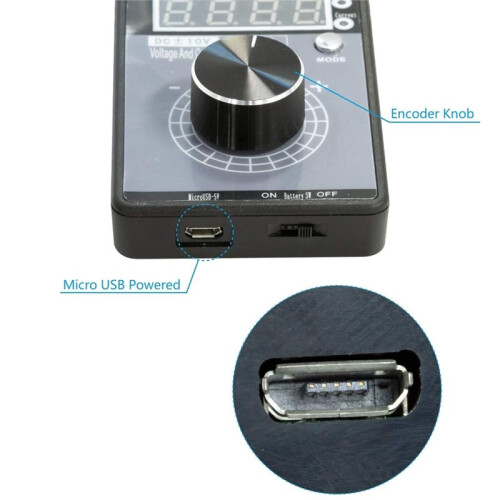 Current Voltage Signal Generator, for PLC and Panel Debugging, Device Testing, Frequency Converter (Without Battery)
