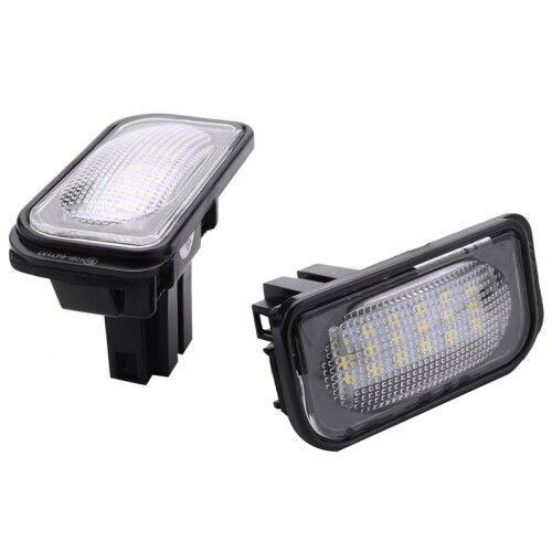 4x No Error License Plate Light Base for - W203 4D Sedan Auto Number Lamp No  Flash 1