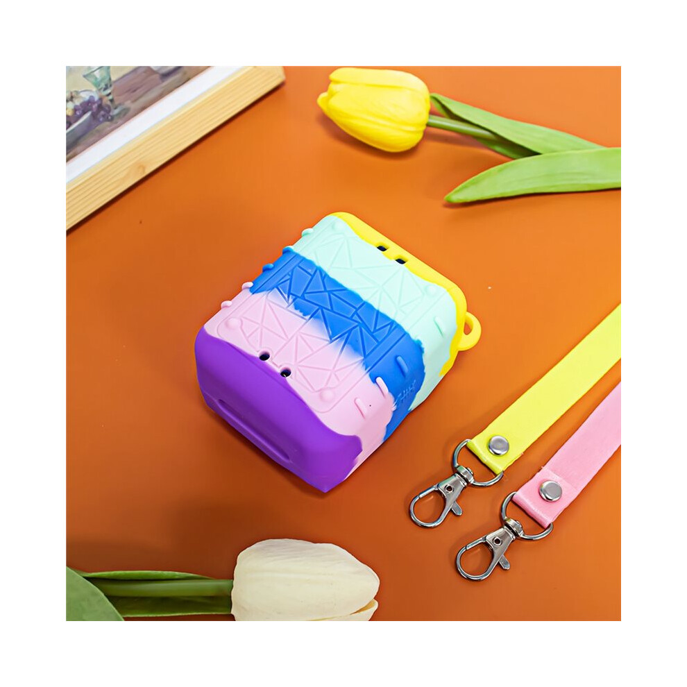 Color Silicone Case For Bitzee Magicals Digital Pet 2 Washable Protective Cover Shockproof For Kids Handheld Pet Game A Tauoh