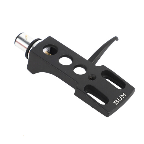 Black Turntable Headshell For Technics For Other Turntables 4 Pin Contacts Fit Phono Turntables Headshell 2