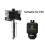 5PCS Nozzle Cover for  P2S Hotend Protective Cover High Temperature Silicone Sock for Bambu P2S Hotend 2
