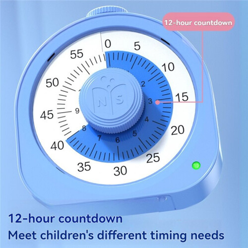 60 Minutes Visual Timer Classroom Countdown Timer Silent Timer Management Tool for Home, School, or Work A 2
