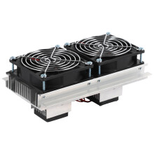 200 x 118 x 95mm 120W Thermoelectric Peltier Refrigeration Sistema di raffreddamento a semiconduttore Kit doppio ventilatore