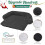 Pluche gebogen hondenmand, medium, 41"x37" 2