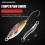 Bass Salmon Metal Spinner Lure Set 1