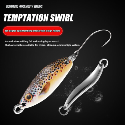 Bass Salmon Metal Spinner Lure Set